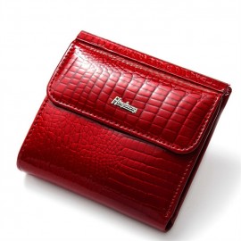 Mini Multi-function Coin Purse Ladies Genuine Leather Wallet